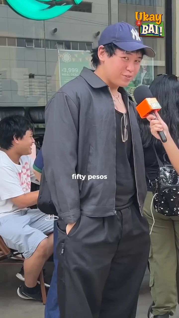 Ukay Ta Bai street-style interview reel with attendees talking about their outfits.
