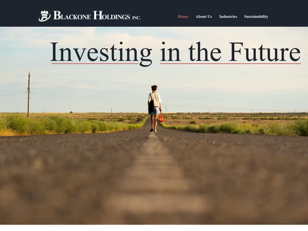 Blackone Holdings public website, captured 2026-10-28